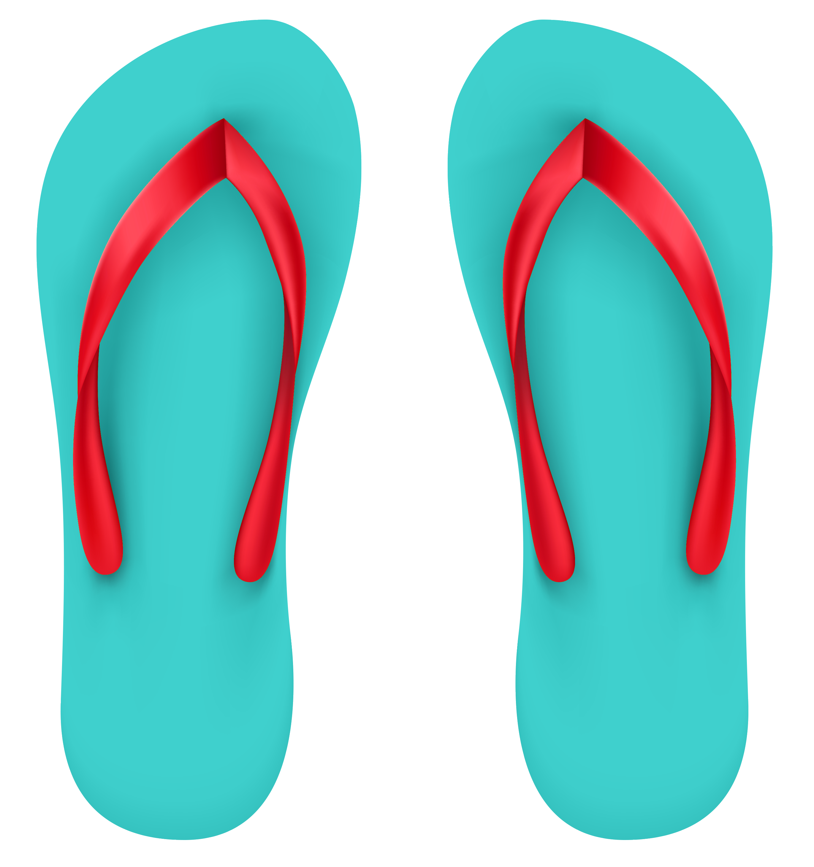 2742x2922 Beach Clipart Flip Flops