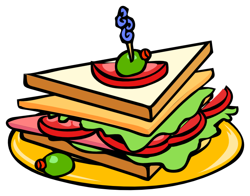 800x627 Sandwich Clipart 2