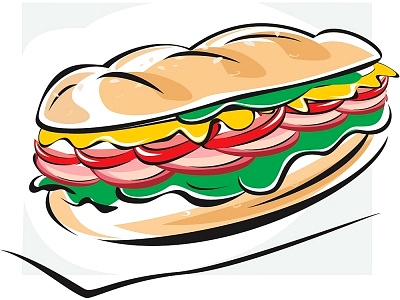 400x300 Sub Sandwich Clip Art Clipart Panda