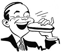 Sandwich Clipart Black And White