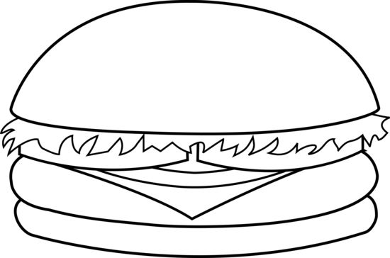550x364 Burger And Sandwich Clipart 10 Nice Clip Art