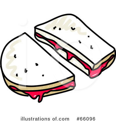 400x420 Pb And J Sandwich Clipart