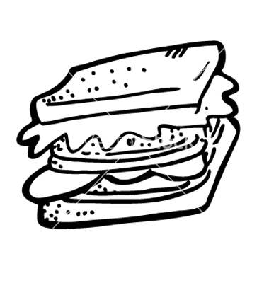 380x400 Sandwich Clipart Hostted 2