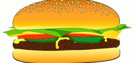 272x125 Free Burger Clip Art, Vector Free Burger