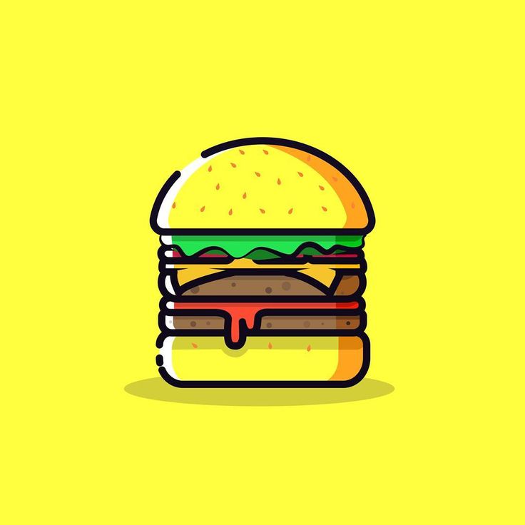 736x736 Best Burger Drawing Ideas Hamburger Drawing