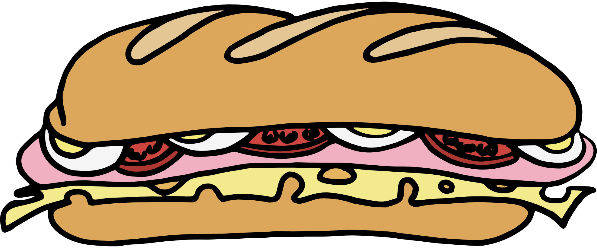 1979x822 Drawn Sandwich Cheese Sandwich