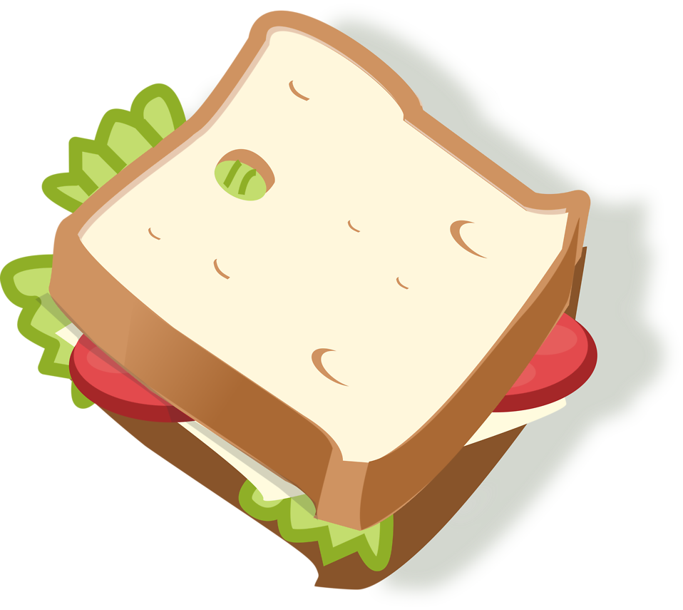958x855 Sandwich Clipart Transparent