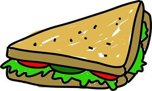 299x179 Sandwich Clipart Triangle Sandwich