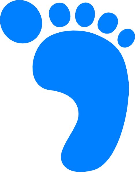 468x595 Footprint Background Clipart