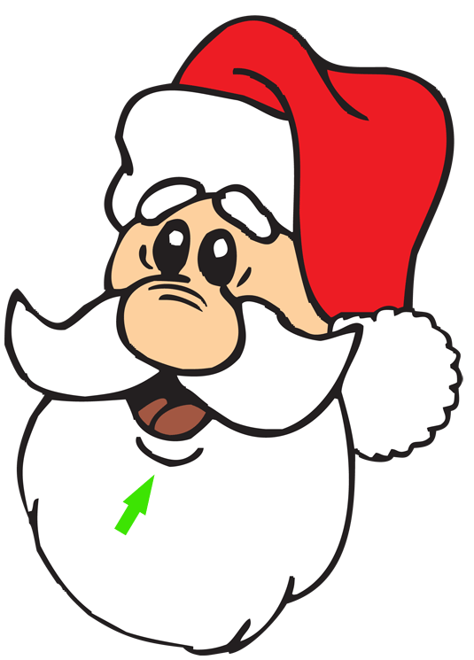 535x745 How To Draw Santa Claus