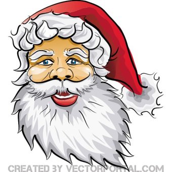 340x340 Santa Claus Clipart Images Vectors Download Free Vector Art