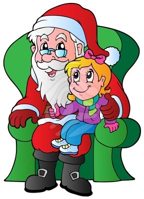 290x400 Santa Claus Clipart