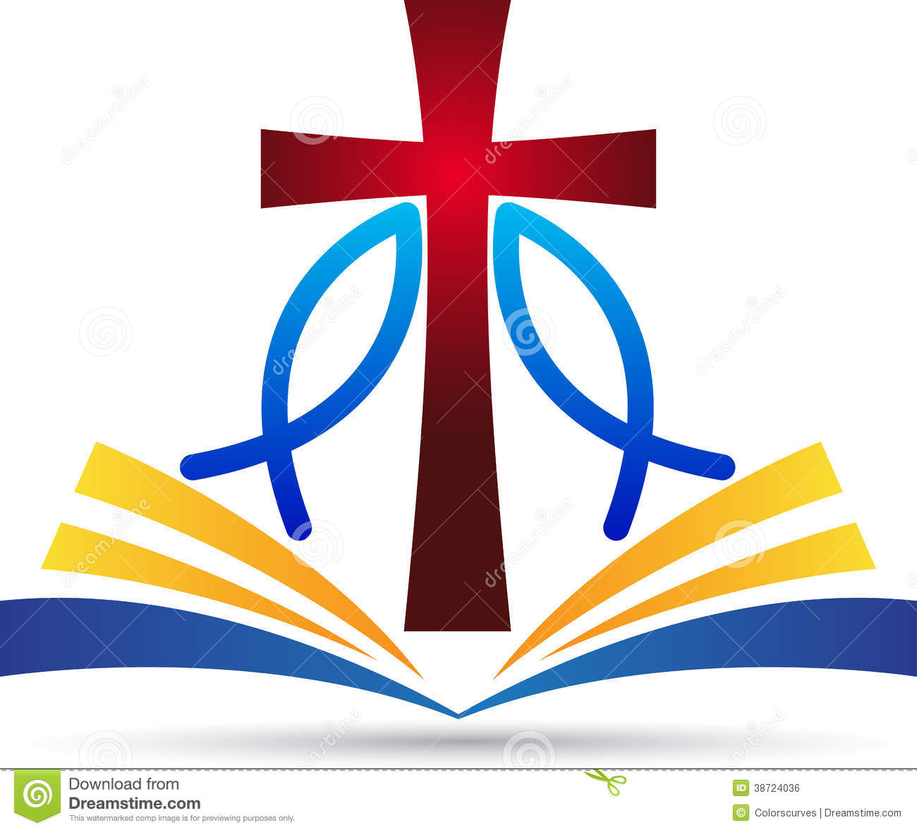 1300x1179 Fish Clipart Cross