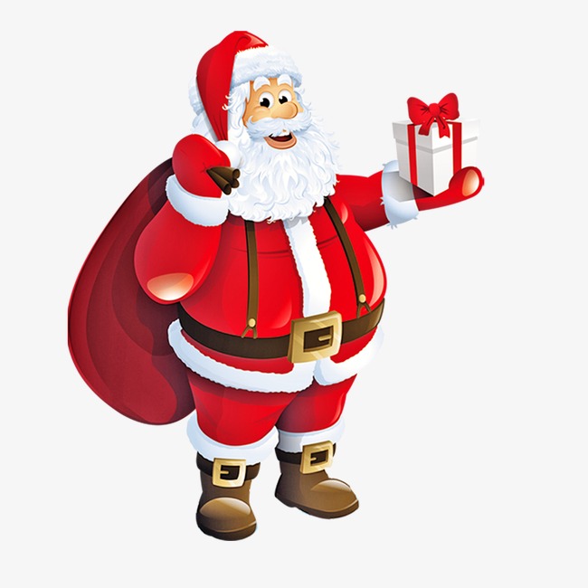 650x650 Cartoon Santa Claus Png, Vectors, Psd, And Icons For Free Download