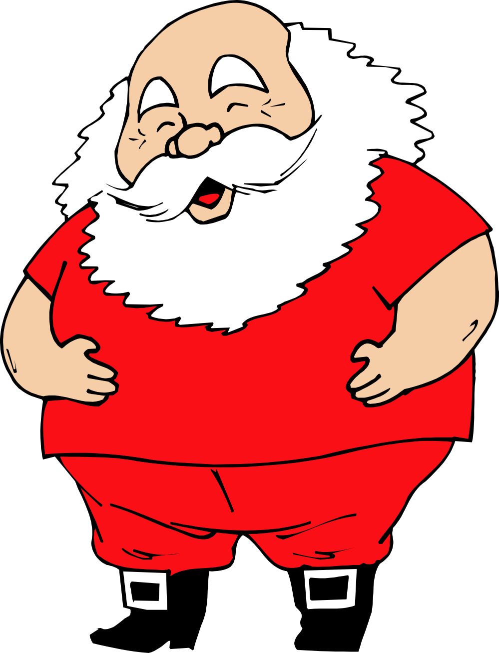 999x1306 Free Santa Claus Clip Art