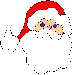 240x244 Santa Claus Clipart