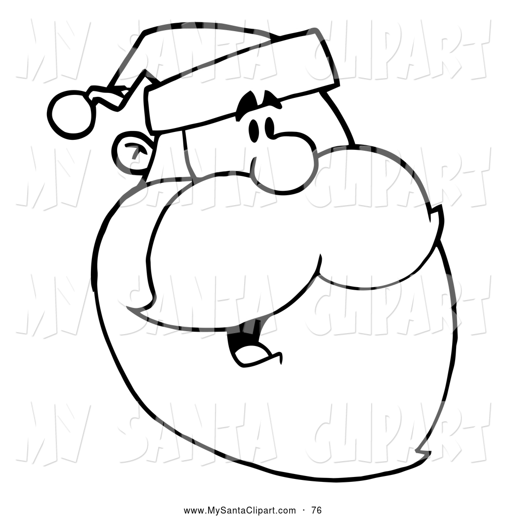 1024x1044 Royalty Free Black And White Stock Santa Designs