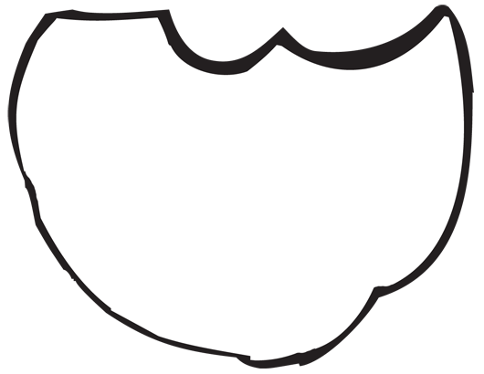 530x410 Santa Beard Clipart