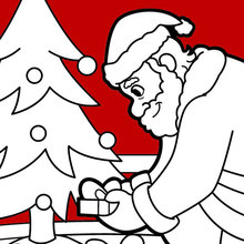 220x220 Santa Claus Coloring Pages