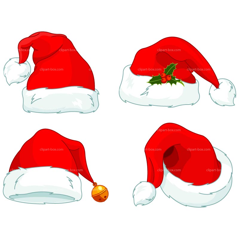 800x800 Mickey Santa Hat Clipart