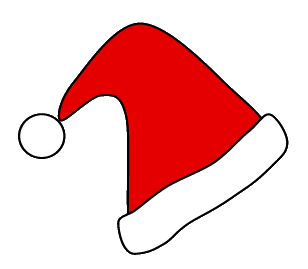 Santa Claus Hat Clipart | Free download on ClipArtMag