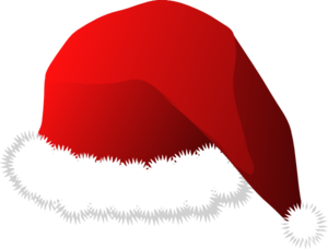 300x228 Santa Hat Small Clip Art