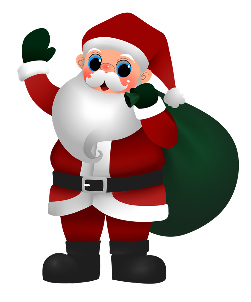 800x963 Santa Claus Clipart