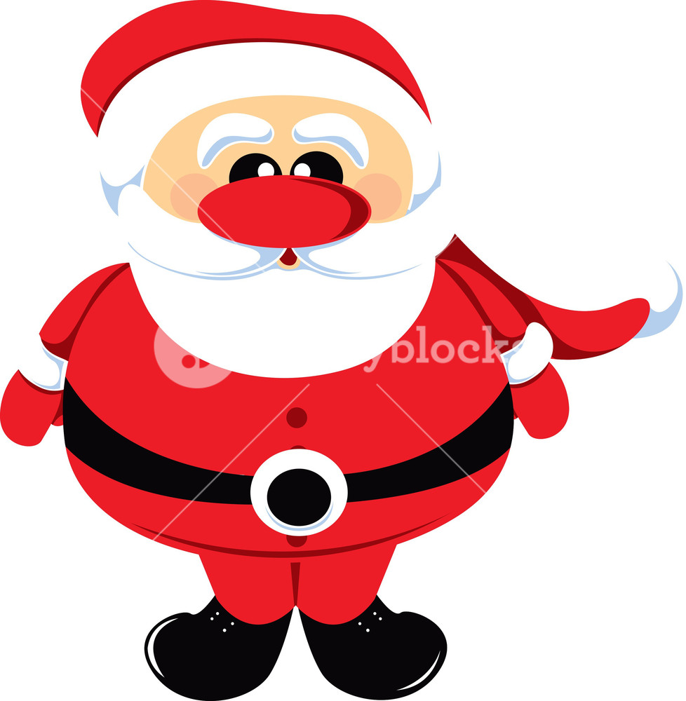 978x1000 Vector Santa Claus Royalty Free Stock Image