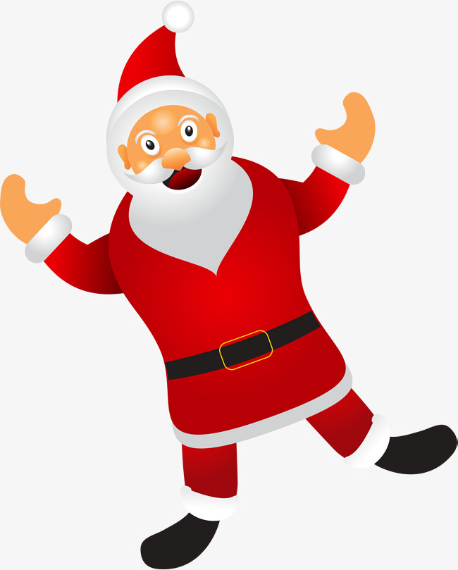 650x809 Red Cartoon Santa Claus, Gules, Cartoon, Santa Claus Png Image