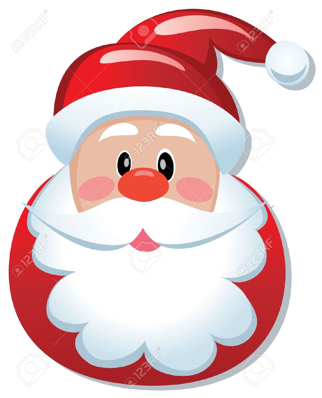 1050x1300 Santa Claus With Cake Clipart