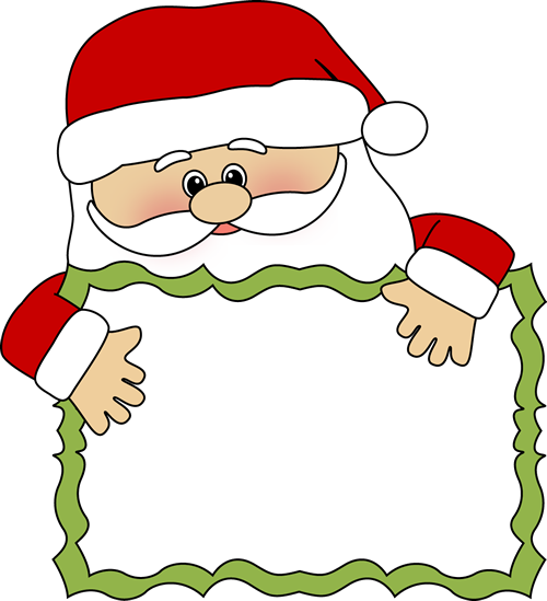 500x549 Cristmas Clipart + Santa