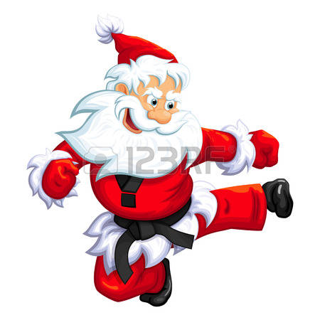 450x450 Santa Clipart Karate
