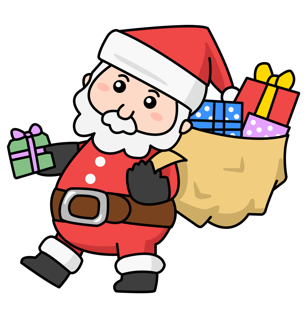 1200x1229 Santa Free To Use Clip Art 3
