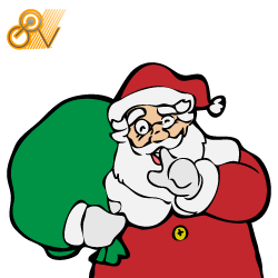 250x250 Secret Santa Clipart