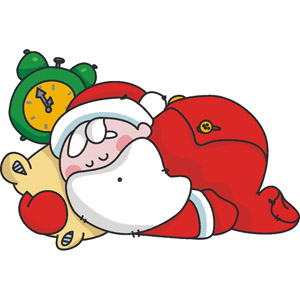 300x300 Sleeping Clipart Christmas
