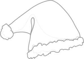 297x207 Elf Hat Clipart Black And White