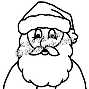 300x300 Bampw Clipart Santa Claus