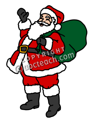 300x400 Santa Claus Clip Art Black And White Clipart Panda