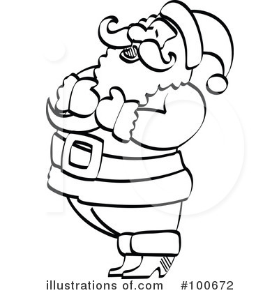 400x420 Santa Clipart