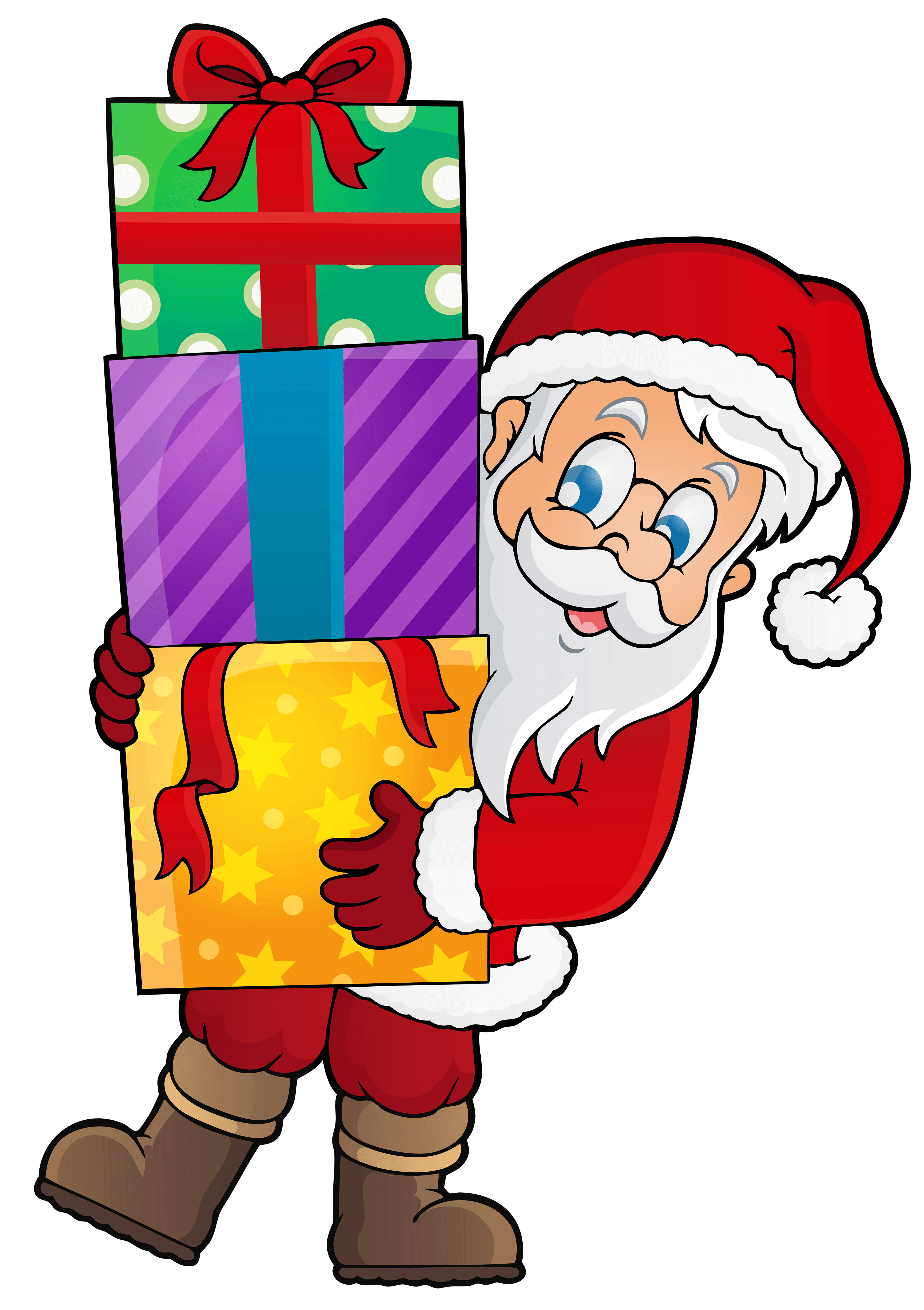 3495x4954 Santa Presents Cliparts 253569