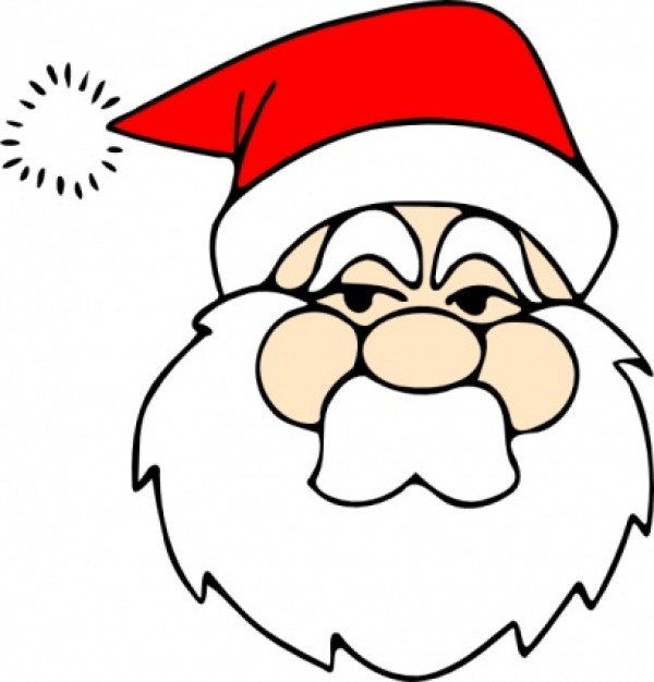 600x626 Santa Clip Art Free Printable Free Clipart Images 4