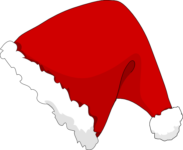 600x494 Santa Hat Clipart