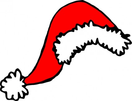 425x324 Stephantom Santa Hat Clip Art Clipart Panda