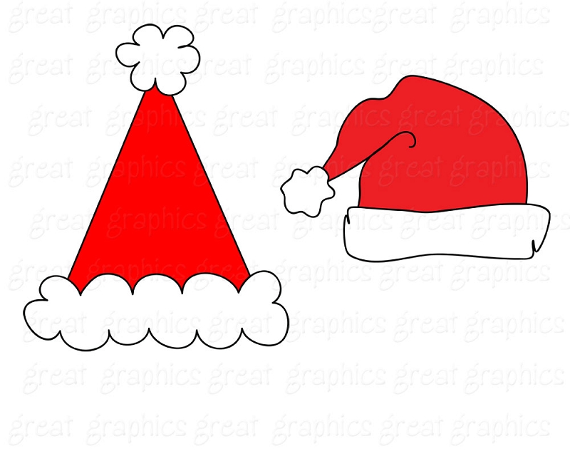 Santa Hat On Picture | Free download on ClipArtMag