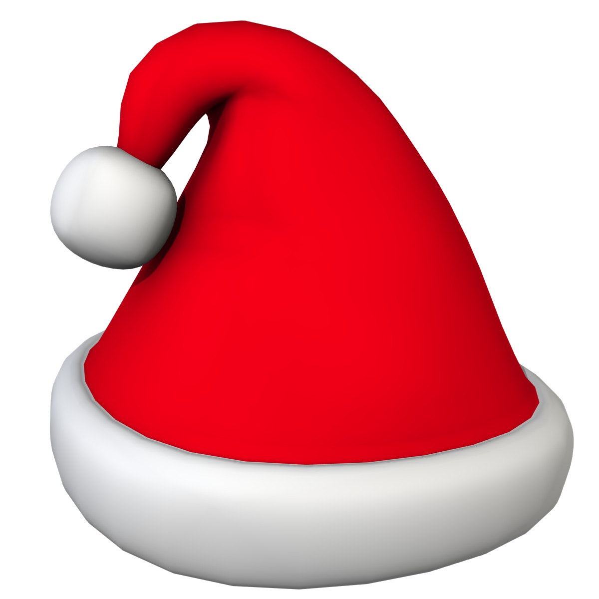 1200x1200 Cartoon Santa Hat Clipart