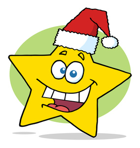 284x300 Free Christmas Star Clip Art Image