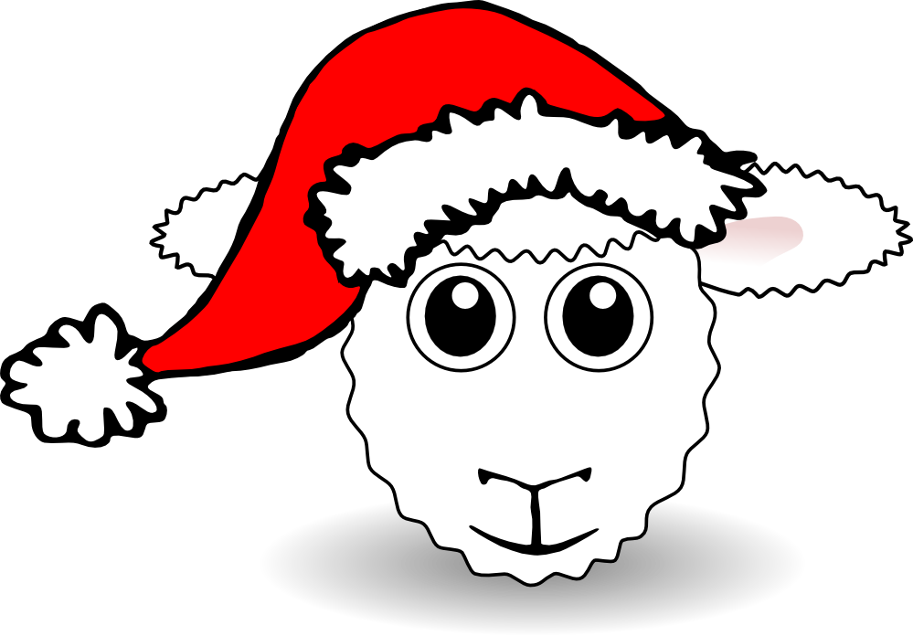 999x696 Clip Art Palomaironique Sheep Face Cartoon