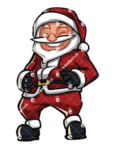 236x304 A Short Santa Claus Giving The Thumbs Up Royalty Free Stock