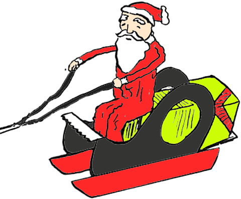 480x398 Santa Sleigh Crafts For Kids Make Christmas Sleigh And Reindeers