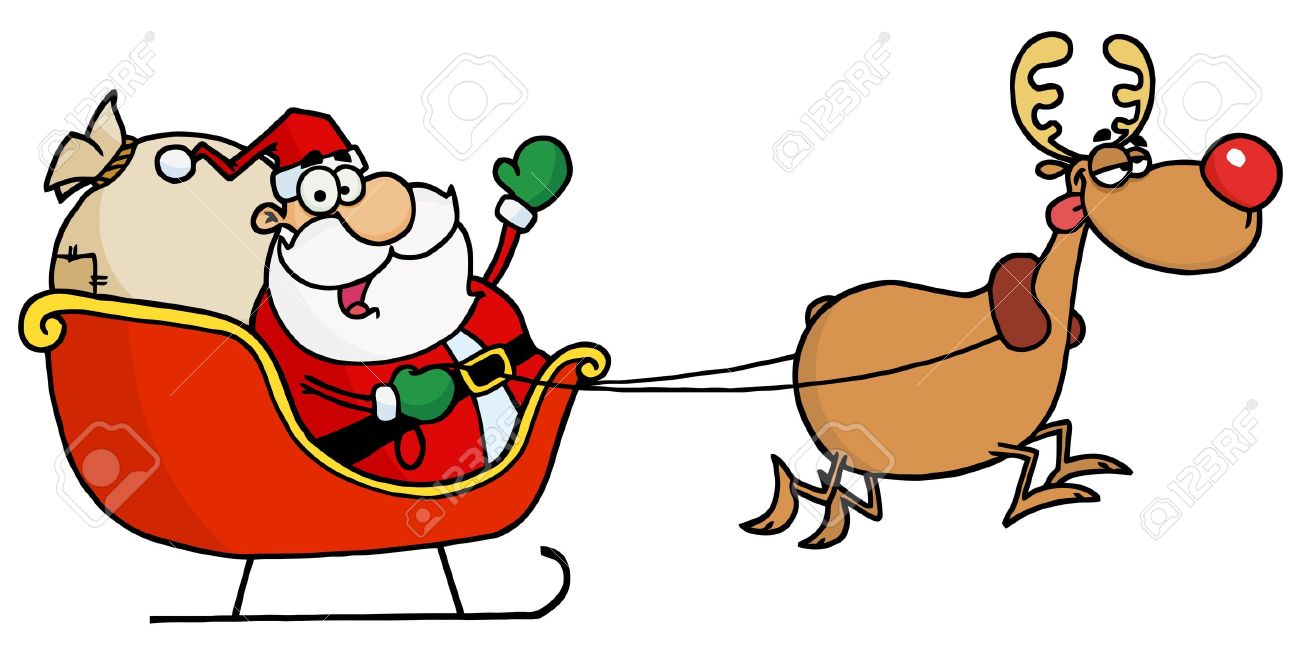 1300x669 Sleigh Clipart Father Christmas Sleigh